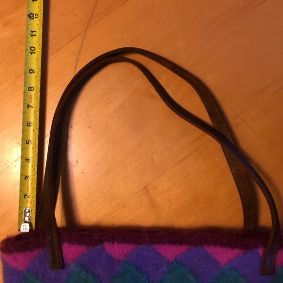 Handmade Felted Bag, Like New - Picture 4 of 8